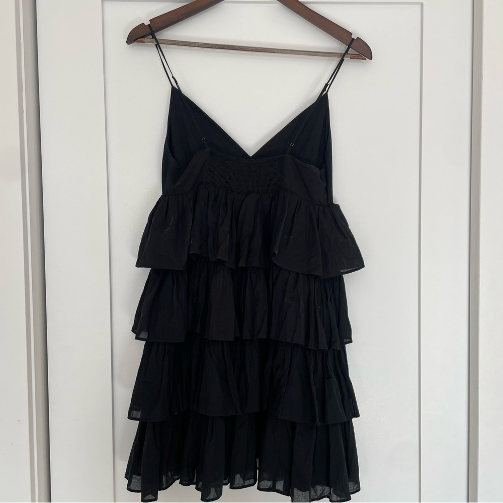 JCrew ruffle mini dress
